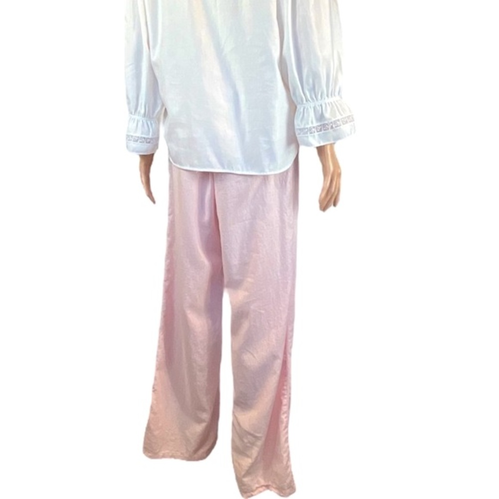 Vintage Derek Heart Pajama Lounge “Initialed S” Pants |L - Picture 11 of 16